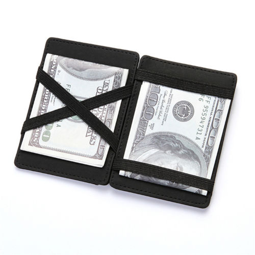 Magic Wallet With Coin Pocket - Black